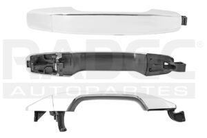 012-0616-49 MANIJA EXTERIOR CV COLORADO 16-20 GM CANYON 16-17 CROMADA PLASTICO TRASERA DER/IZQ