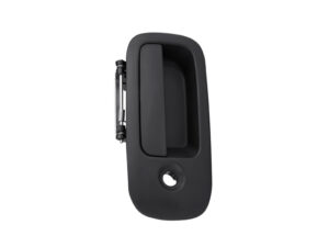 012-0623-34 MANIJA EXTERIOR CV EXPRESS VAN PUERTA TRASERA LATERAL ABATIBLE 10-18/GM SAVANA PUERTA TRASERA LATERAL ABATIBLE 10-18 5 PUERTAS NEGRA CON HOYO PARA LLAVE CORRUGADA PLASTICO TW DER