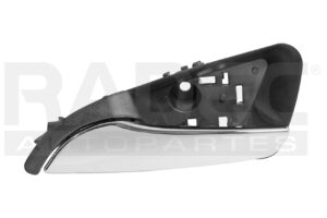 012-0630-21 MANIJA INTERIOR CV MALIBU 16-19/CRUZE 17-19 NEGRA/CROMO PLASTICO DELANTERA/TRASERA IZQ