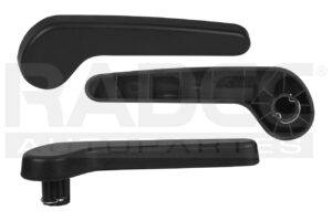 012-0644-03 MANIJA INTERIOR CV TAHOE TRASERA 07-14/CV SUBURBAN TRASERA 07-14/GMC YUKON TRASERA 07-14 NEGRA CORRUGADA PLASTICO P/RECLINAR ASIENTO TW IZQ