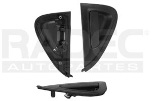 012-0666-11 MANIJA EXTERIOR CV SPARK TRASERA 16-18 5 PUERTAS NEGRA LISA PLASTICO TW IZQ