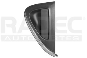 012-0666-14 MANIJA EXTERIOR CV SPARK 16-20 CORRUGADA NEGRA/CROMO PLASTICO TRASERA DER