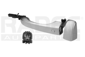 012-0720-14 MANIJA EXTERIOR CR 300C DELANTERA 11-16/DG JOURNEY DELANTERA 11-18/4 PUERTAS CROMADA SIN HOYO PARA LLAVE CON SENSOR PLASTICO TW DER