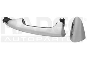 012-0902-44 MANIJA EXTERIOR DG ATTITUDE DELANTERA/TRASERA 12-14/HY ACCENT DELANTERA/TRASERA 12-14 4 PUERTAS CROMADA SIN HOYO PARA LLAVE PLASTICO TW DER