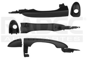 012-0929-03 MANIJA EXTERIOR DG DART 13-16 JP CHEROKEE 14-19 CON HOYO PARA LLAVE SIN SENSOR LISA NEGRA PLASTICO DELANTERA IZQ