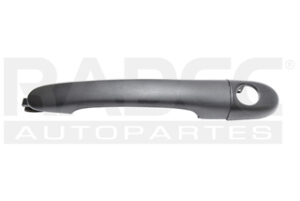 012-1102-14 MANIJA EXTERIOR FT PALIO 05-18/STRADA 05-14/MOBI 17-18 DG RAM 700 ADVENTURE 15-19 20/VISION 15-18 FT IDEA 10-16 CON HOYO PARA LLAVE CORRUGADA NEGRA PLASTICO DELANTERA DER/IZQ
