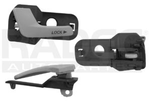 012-1102-17 MANIJA INTERIOR FT PALIO SEDAN 05-10 GRIS PLASTICO TRASERA IZQ