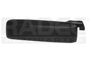 012-1109-01 MANIJA EXTERIOR FT UNO DELANTERA/TRASERA 10-18/NEGRA S/HOYO PARA LLAVE CORRUGADA BR IZQ