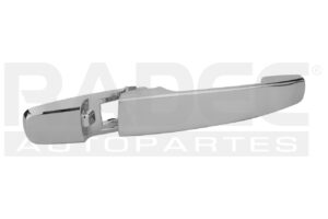 012-1219-03 MANIJA EXTERIOR FD FOCUS DELANTERA/TRASERA 08-11/4 PUERTAS CROMADA SIN HOYO PARA LLAVE PLASTICO TW DER DER/IZQ