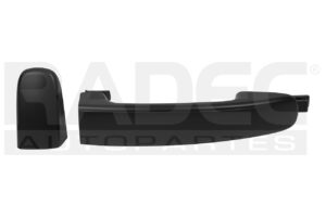 012-1230-42 MANIJA EXTERIOR FD RANGER DELANTERA/TRASERA 13-16/4 PUERTAS NEGRA SIN HOYO PARA LLAVE LISA PARA PINTAR PLASTICO TW DER DER/IZQ