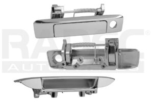 012-1230-54 MANIJA TAPA FD RANGER 13-20 CON HOYO PARA LLAVE CROMO PLASTICO