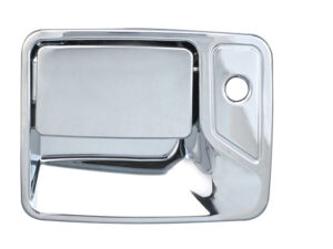 012-1232-17 MANIJA EXTERIOR FD SUPER DUTY/EXCURSION/F-250/F-350/F-450/F-550 DELANTERA 99-14 CROMADA C/HOYO IZQ