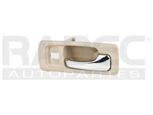 JAI326 JALADERA INT HONDA ACCORD 90-93 DEL 4P C/HOYO P/SEGURO BEIGE RH