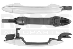 012-1301-G0 MANIJA EXTERIOR HD ACCORD 13-15/PILOT 16-18 SIN HOYO PARA LLAVE SIN SENSOR CROMADA PLASTICO DELANTERA DER