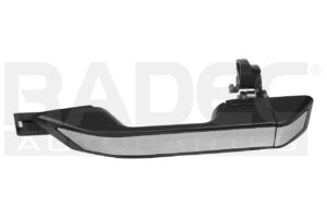 012-1305-23 MANIJA EXTERIOR HD ODYSSEY DELANTERA 11-16 5 PUERTAS NEGRA/CROMO SIN HOYO PARA LLAVE SIN SENSOR LISA PARA PINTAR PLASTICO TW IZQ