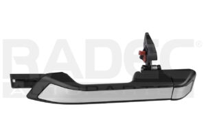 012-1305-25 MANIJA EXTERIOR HD ODYSSEY PUERTA CORREDIZA 11-16 5 PUERTAS NEGRA/CROMO SIN HOYO PARA LLAVE SIN SENSOR LISA PARA PINTAR PLASTICO TW IZQ