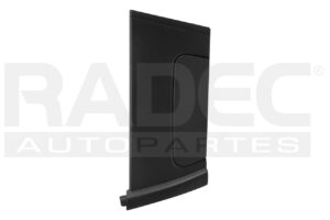 012-1313-01 MANIJA EXTERIOR HD HR-V TRASERA 15-18 5 PUERTAS NEGRA CORRUGADA PLASTICO TW IZQ