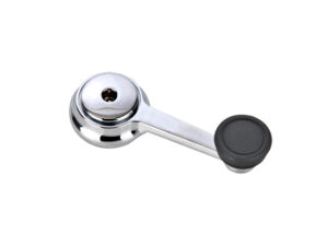 MANA47 MANIJA ELEVADOR JEEP WRANGLER/ CHEROKEE 74-93 METAL CROMADA PERILLA NEGRA