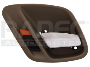 012-1605-85 MANIJA INTERIOR JP GRAND CHEROKEE DELANTERA/TRASERA 99-04 GRIS PARDO C/CROMO IZQ