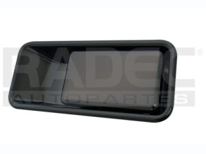 012-1609-23 MANIJA EXTERIOR JP WRANGLER DELANTERA 87-06 NEGRA MEDIA PUERTA IZQ