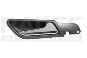 012-2001-02 MANIJA INTERIOR MC CLASE A W169/CLASE B W245 05-11 CROMADA/NEGRA PLASTICO DELANTERA DER