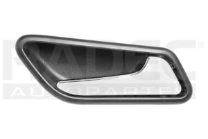 012-2001-04 MANIJA INTERIOR MC CLASE A W169/CLASE B W245 05-11 NEGRA/CROMO PLASTICO TRASERA DER