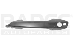 012-2003-01 MANIJA EXTERIOR MC CLASE E 10-16/CLASE C 08-15/CLASE B 12-18/CLASE A 12-17 CON HOYO PARA LLAVE/CON HOYO PARA SENSOR LISA NEGRA PLASTICO DELANTERA IZQ