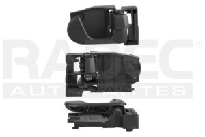 012-2202-20 MANIJA INTERIOR MT ENDEAVOR 04-06/GALANT 04-12 NEGRO PLASTICO DELANTERA/TRASERA DER
