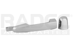 012-2204-19 MANIJA EXTERIOR MT L200 TRASERA 06-15 4 PUERTAS CROMADA PLASTICO TW DER/IZQ