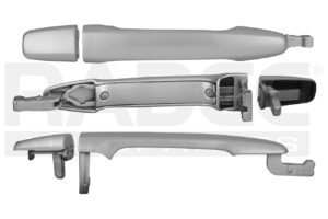 012-2205-08 MANIJA EXTERIOR MT LANCER TRASERA 08-16/MT OUTLANDER TRASERA 07-16 4 PUERTAS PLATA PLASTICO TW DER