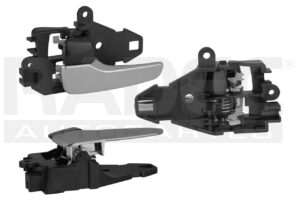 012-2208-17 MANIJA INTERIOR MT OUTLANDER 07-13/LANCER 08-16/L200 06-15 NEGRA/CROMO PLASTICO DELANTERA/TRASERA IZQ