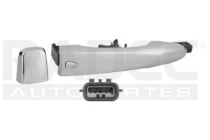 012-2310-40 MANIJA EXTERIOR NS MAXIMA DELANTERA 16-18/NS FRONTIER DELANTERA 16-19/NS XTRAIL DELANTERA 15-18/NS NP300 DELANTERA 16-19 5 PUERTAS CROMADA SIN HOYO PARA LLAVE CON SENSOR TW DER
