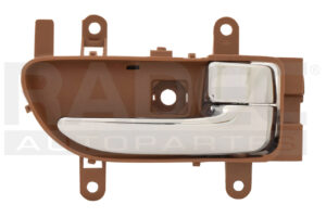 012-2312-08 MANIJA INTERIOR NS MURANO 06-08 CAFE/CROMADO PLASTICO DELANTERA/TRASERA DER