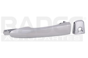 012-2346-05 MANIJA EXTERIOR NS NP300 DELANTERA 16-19/NS XTRAIL DELANTERA 15-18/NS FRONTIER DELANTERA 16-19 5 PUERTAS CROMADA CON HOYO PARA LLAVE SIN SENSOR TW IZQ