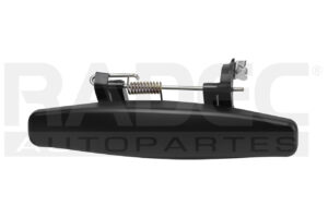 012-2606-07 MANIJA EXTERIOR RN SANDERO DELANTERA/TRASERA 07-15/RN DUSTER DELANTERA/TRASERA 13-18/RN STEPWAY DELANTERA/TRASERA 10-15 5 PUERTAS NEGRA LISA PARA PINTAR PLASTICO TW IZQ
