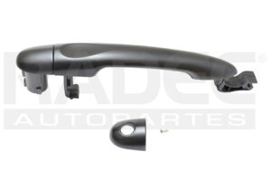 012-2608-00 MANIJA EXTERIOR RN FLUENCE 11-17/CLIO 15-17 SM FOR FOUR 14-21 CON Y SIN HOYO PARA LLAVE LISA PARA PINTAR NEGRA PLASTICO DELANTERA/TRASERA DER/IZQ