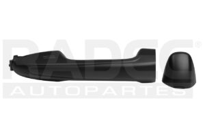 012-3011-10 MANIJA EXTERIOR TY RAV 4 DELANTERA 13-18/TY HILUX DELANTERA 16-19/2 Y 4 PUERTAS NEGRA SIN HOYO PARA LLAVE CORRUGADA TW DER
