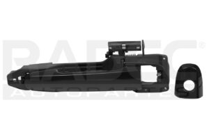 012-3018-09 MANIJA EXTERIOR TY YARIS DELANTERA 06-12 2 4 Y 5 PUERTAS NEGRA CON HOYO PARA LLAVE C/BASE LISA PARA PINTAR PLASTICO TW IZQ