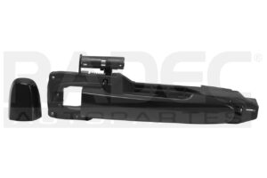 012-3018-12 MANIJA EXTERIOR TY YARIS DELANTERA 06-12 2 4 Y 5 PUERTAS NEGRA SIN HOYO PARA LLAVE C/BASE LISA PARA PINTAR PLASTICO TW DER