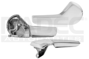 012-3110-06 MANIJA INTERIOR VW GOL/SAVEIRO 16-20 CROMO PLASTICO DELANTERA/TRASERA DER