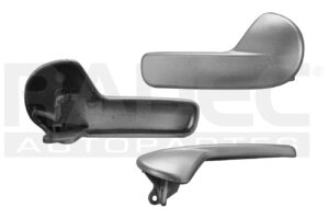 012-3110-08 MANIJA INTERIOR VW GOL 08-12 PLATA PLASTICO DELANTERA/TRASERA DER