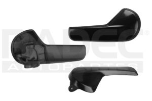 012-3110-10 MANIJA INTERIOR VW GOL 16-20 NEGRA PLASTICO HUSHAN DELANTERA/TRASERA DER