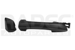 012-3111-19 MANIJA EXTERIOR VW GOLF DELANTERA 10-14/VW PASSAT DELANTERA 12-16 2 Y 4 PUERTAS NEGRA SIN HOYO PARA LLAVE LISA TW IZQ