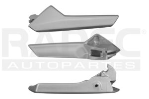 012-3112-37 MANIJA INTERIOR VW JETTA 19-21 PLATA PLASTICO GENERICA DELANTERA/TRASERA IZQ