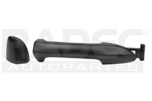 012-3114-03 MANIJA EXTERIOR VW PASSAT DELANTERA/TRASERA 06-10 4 PUERTAS NEGRA SIN HOYO PARA LLAVE LISA PARA PINTAR PLASTICO TW IZQ