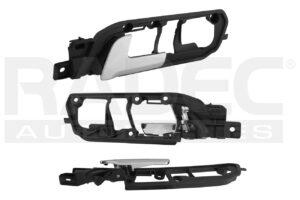 012-3116-03 MANIJA INTERIOR VW POLO 03-07 CROMO PLASTICO DELANTERA IZQ