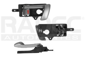 012-3403-11 MANIJA INTERIOR HY SANTA FE DELANTERA/TRASERA 07-12 PLATA/GRIS PLASTICO TW IZQ