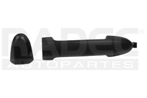 012-3404-06 MANIJA EXTERIOR HY SANTA FE TRASERA 07-12 5 PUERTAS NEGRA LISA PARA PINTAR PLASTICO TW DER/IZQ