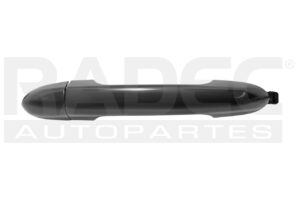 012-3506-00 MANIJA EXTERIOR KI RIO 16-17 SIN HOYO PARA LLAVE SIN SENSOR LISA PARA PINTAR NEGRA PLASTICO DELANTERA DER/TRAS DER/IZQ