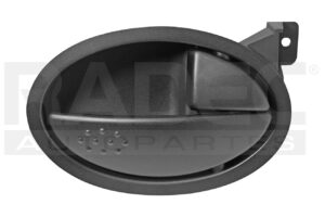 012-3701-00 MANIJA INTERIOR SN ION 03-07 4 PUERTAS CORRUGADA NEGRA PLASTICO DELANTERA DER